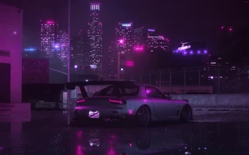 PC Animated Mazda RX 7 Rain