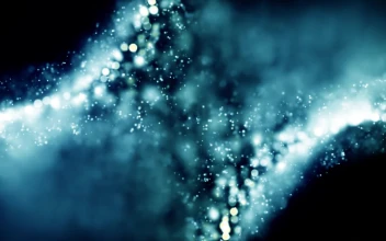 Blue Particles Windows 10 Animated Wallpaper