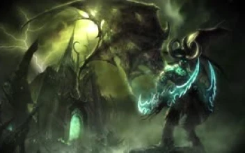 Illidan Night Elf Animated Wallpaper