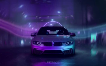 PC BMW M4 Particles 4K