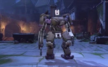 Bastion Halloween Overwatch
