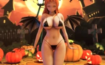 Happy Halloween MMD Anime 1