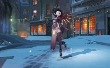 Overwatch Mercy Christmas UHD
