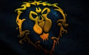WOW Waving Alliance Flag 1