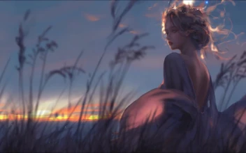 PC Elf Princess Evening Wind HD
