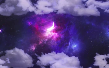 PC Crescent Moon Reflection HD
