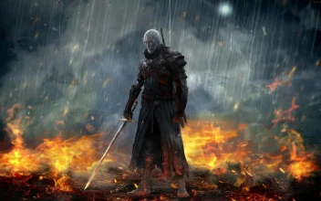 PC Witcher Flames HD