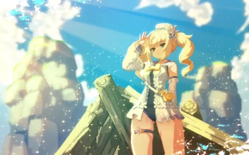 Barbara Summerset Sun Anime Pixel 4K