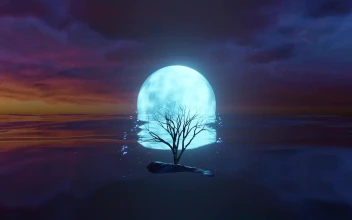 3D Full Moon QHD