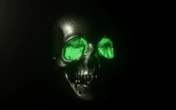 Animated Wallpaper - 3D Skull QHD