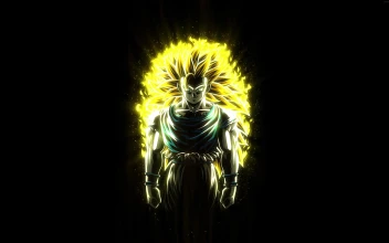 Anime Dragon Ball Z Goku SSJ3 4K