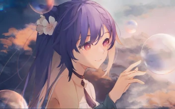 Keqing Genshin Impact Anime Pc
