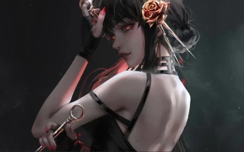 Spy X Family Yor Forger Dark Girl Anime Pc