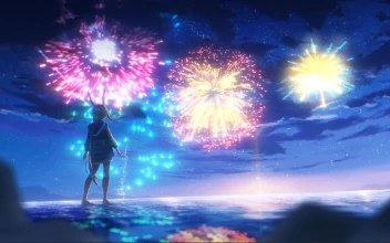 Long Night Fireworks Anime