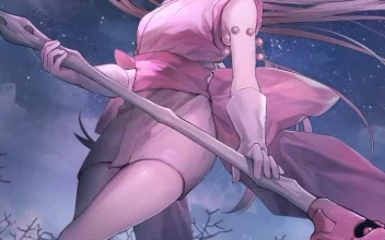 Red Blossoms From Underroot Anime Live Phone Wallpaper