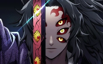 Cool Kokushibo Upper Moon 4K Demon Slayer Anime
