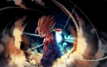 Cool Gohan Super Saiyan jin 2 4k