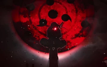 PC Itachi Sharigan Red