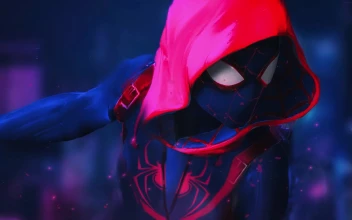 Cool SPIDERMAN INTO SPIDERVERSE 4K