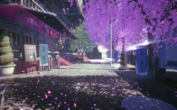 JAPANESE STREET CHERRY BLOSSOM