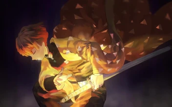 Zenitsu Agatsuma 4k   Demon Slayer   Anime.