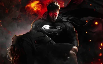 Cool Dark Superman Justice League 4k