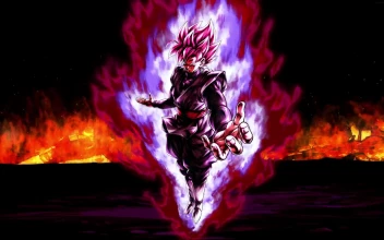 Cool GOKU SUPER SAIYAN ROSE 4K