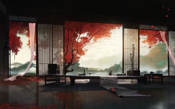 PC Japanese Autumn Leaves