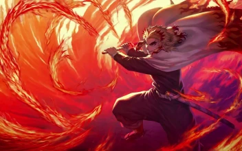 Cool Rengoku Demon Slayer 4k Demon Slayer Anime