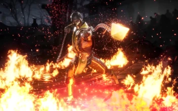 Cool Scorpion Mortal Kombat 4k