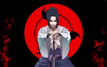 Cool Sasuke Uchiha 4K