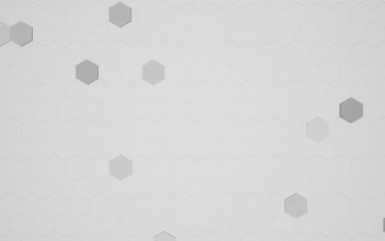 Cool Black And White Background Video, Hexagon Motion Background Loop
