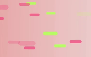 Rounded Line Background Video, Abstract Pink Motion Background Loop