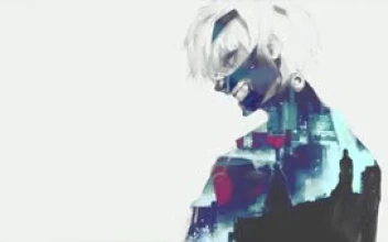 Fondo de Pantalla Animado Diseño de Tokyo Ghoul 💙 en Movimiento