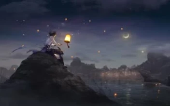 Fondo de Pantalla Animado Festival de Luces de Genshin Impact 🏮 en Movimiento