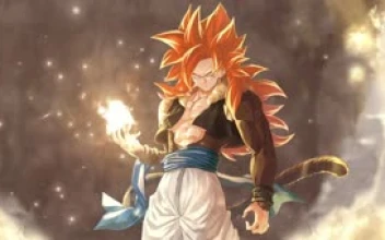 Fondo de Pantalla Animado Gogeta de Dragon Ball 🟠 en Movimiento