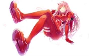 Fondo de Pantalla Animado Protagonista de Zero Two 😈 en Movimiento