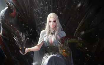 Fondo de Pantalla Animado Daenerys Targaryen de Juego de Tronos ⭐️ en Movimiento