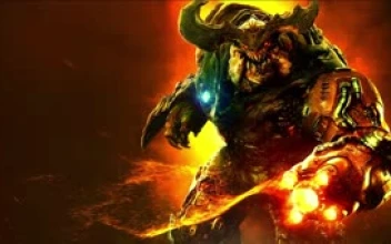 Fondo de Pantalla Animado Cyberdemon de Doom 👹 en Movimiento
