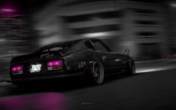 Fondo de Pantalla Animado Nissan Fairlady 240Z de Coches ⚡ en Movimiento