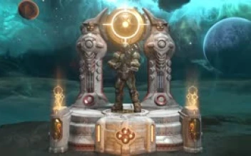 Fondo de Pantalla Animado de Arma de Doom Slayer 🔫 en Movimiento