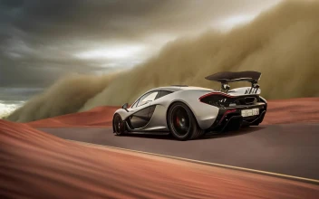 PC McLarenP1 Desert