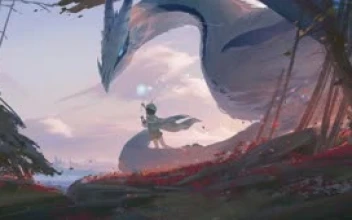Fondo de Pantalla Animado de Venti y Dvalin de Genshin Impact 🐉 en Movimiento