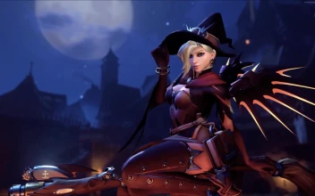 PC Mercy Witch Overwatch