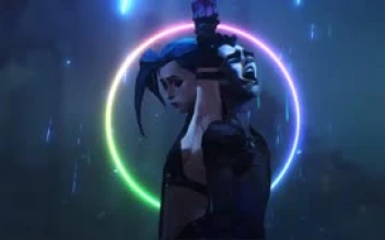 Fondo de Pantalla Animado de Powder Jinx  Mylo de Arcane 🎆😩 en Movimiento