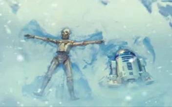 Fondo de Pantalla Animado R2D2 y C3PO de Star Wars 🤖 en Movimiento