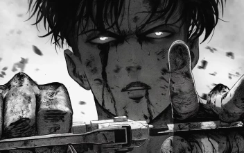 Fondo de Pantalla Animado Levi Ackerman de Attack on Titan ⭐️ en Movimiento