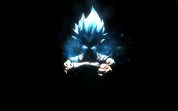Fondo de Pantalla Animado Vegeta Azul de Dragon Ball ☄️ en Movimiento