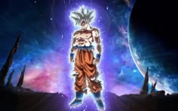 Fondo de Pantalla Animado Goku Ultra Instinto Espacio de Dragon Ball 🌍 en Movimiento