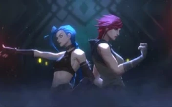 Fondo de Pantalla Animado Jinx  Vi de Arcane 🎆👊🏼 en Movimiento